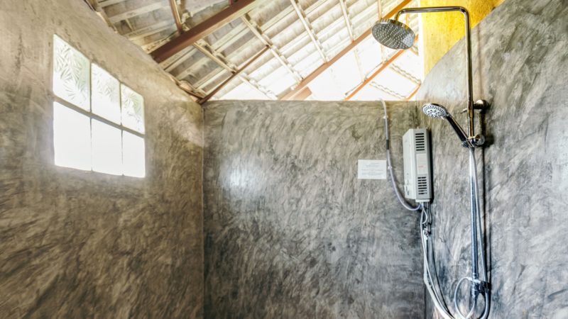 Shared Round House View of Attached Shower