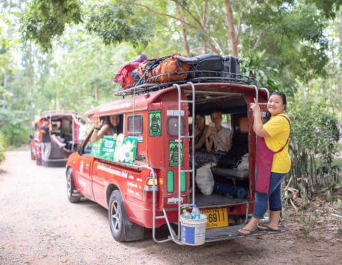 Chiang Mai Yoga Teacher Training Transportation